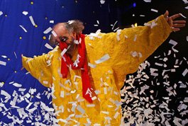 The Yellow Character of Slava's Snow Show